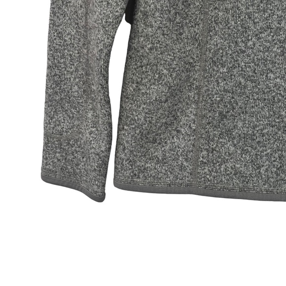 Patagonia Women's Grey Better Sweater 1/4 Zip Long Sleeved Sweater - Picture 10 of 15